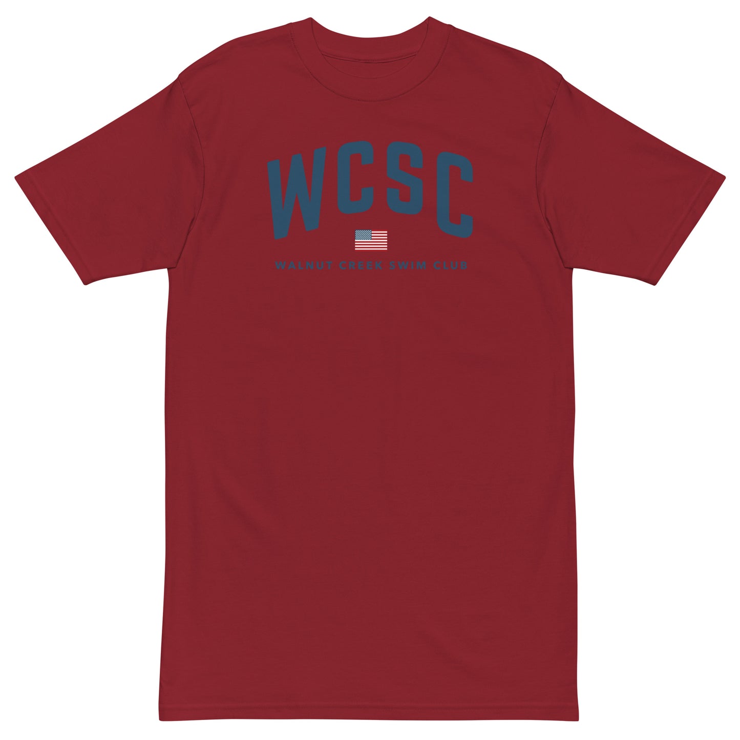 WCSC Flag | Men’s premium heavyweight tee