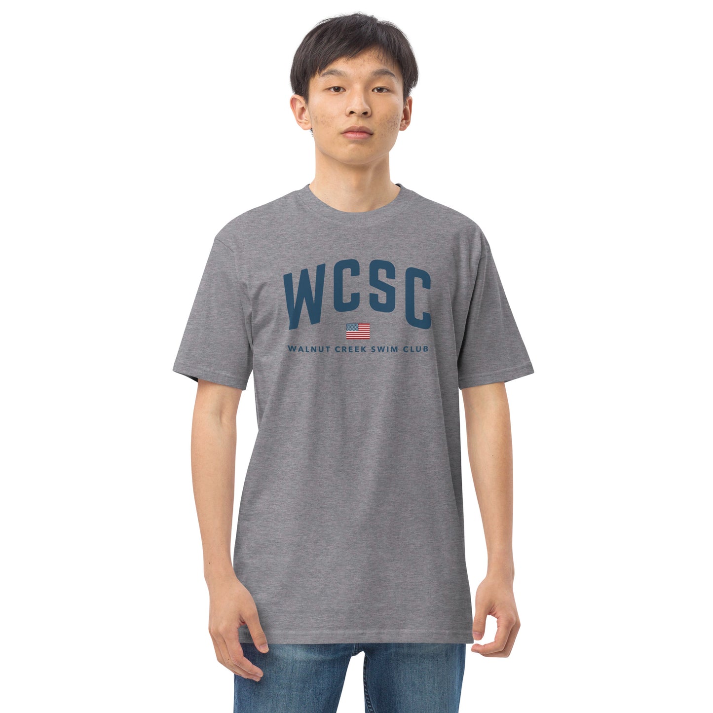 WCSC Flag | Men’s premium heavyweight tee