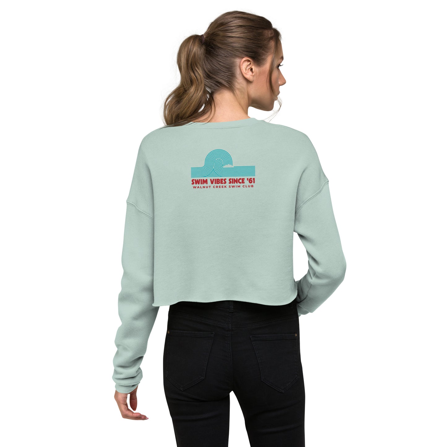 Swim Vibes since '61 | Crop Sweatshirt
