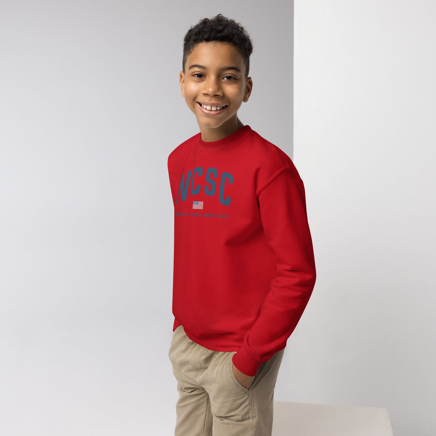 WCSC Flag | Youth crewneck sweatshirt