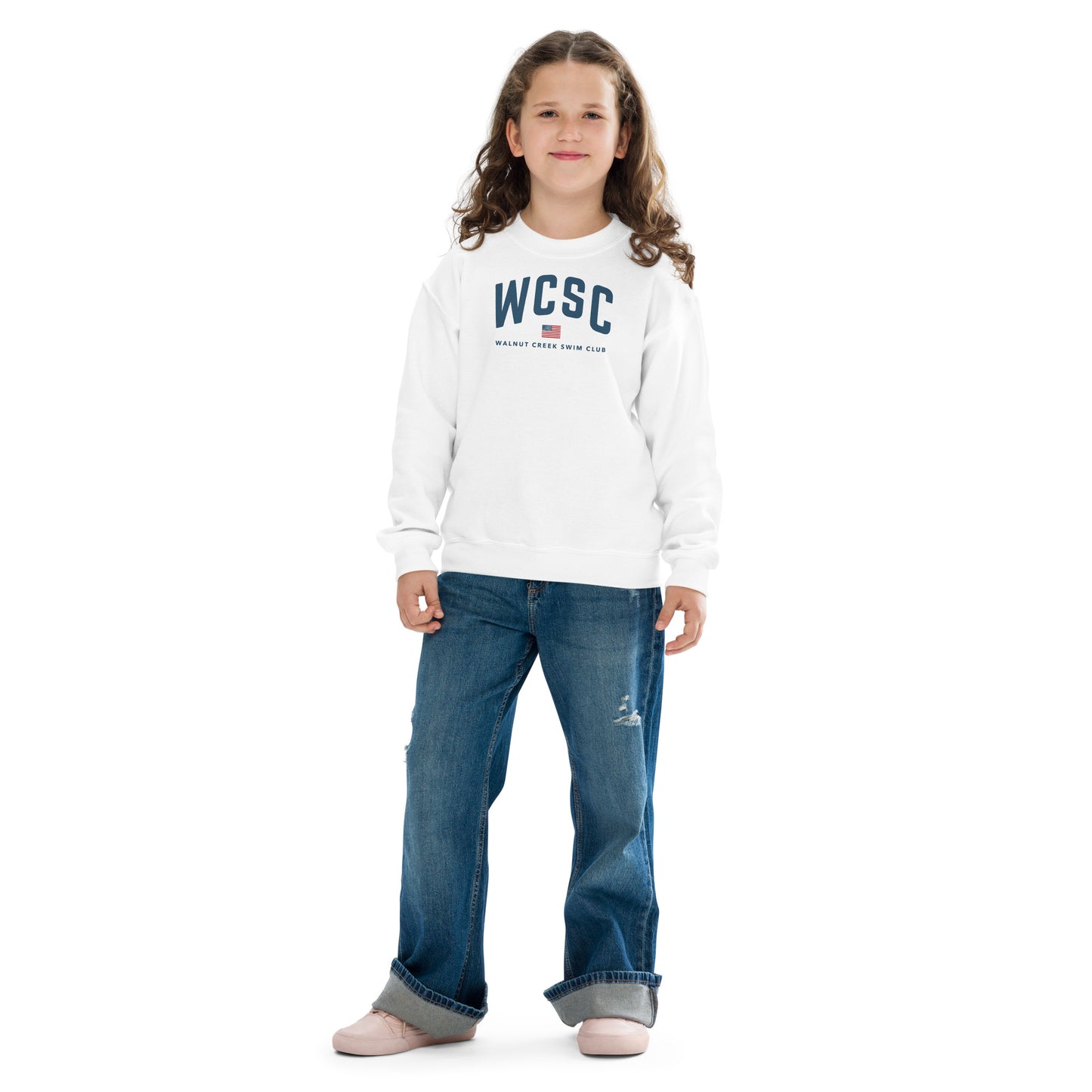 WCSC Flag | Youth crewneck sweatshirt