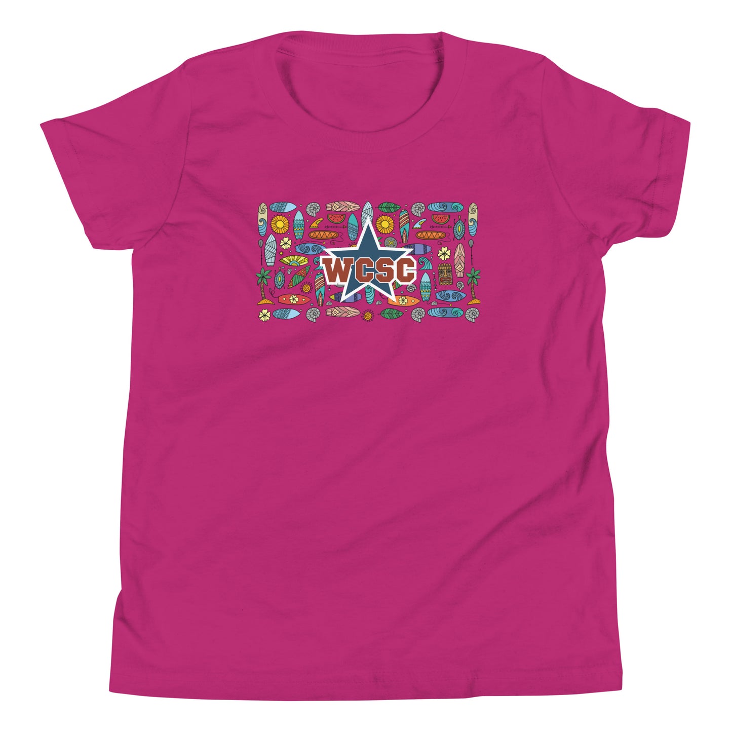 Surfboard WCSC | Youth Short Sleeve T-Shirt