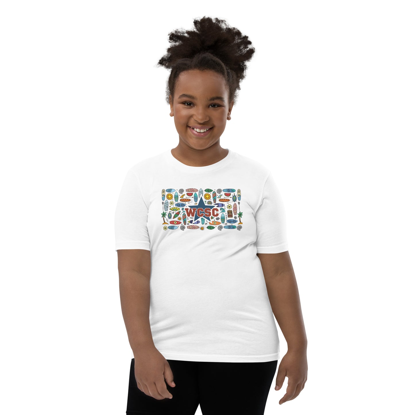 Surfboard WCSC | Youth Short Sleeve T-Shirt