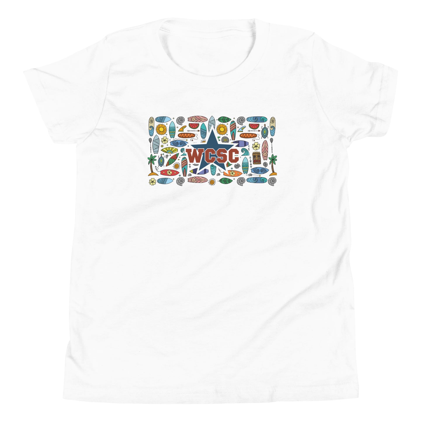 Surfboard WCSC | Youth Short Sleeve T-Shirt